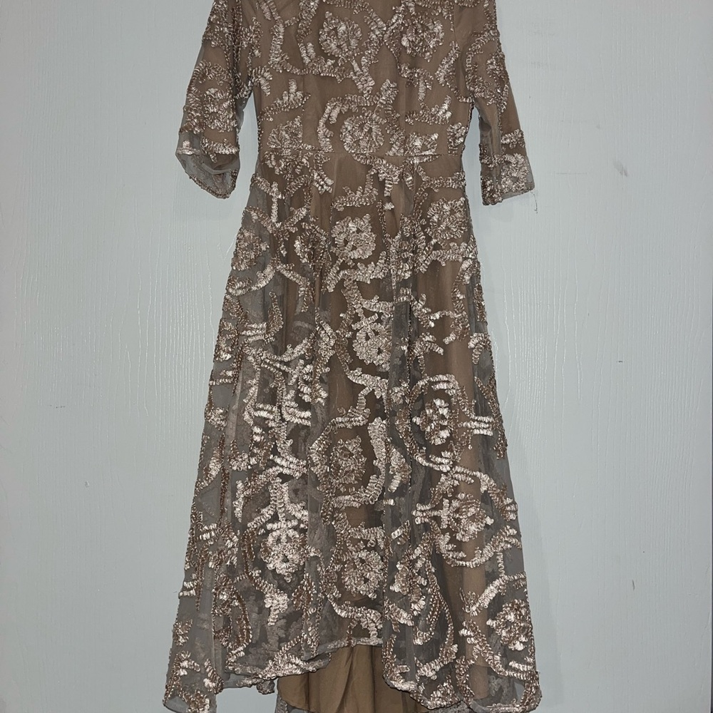 Elegant Sequin Evening Dress